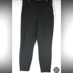 Spanx Ponte Stretch Black Pants, Size XL.
